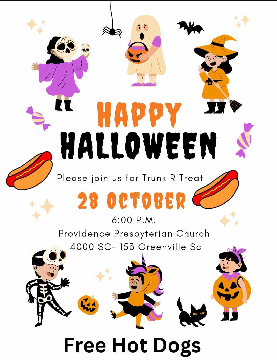 What to do for Halloween in Powdersville