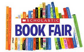 Scholastic book fair in Ellenburg hall