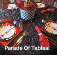 Parade Of Tables! Providence Church easley, SC